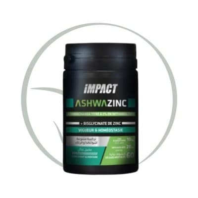 IMPACT NUTRITION ASHWAZINC 60 GELULES