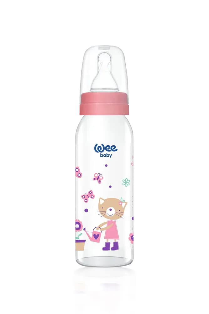 WEE BABY BIBERON EN VERRE CLASSIQUE 0-6 M 250 ML