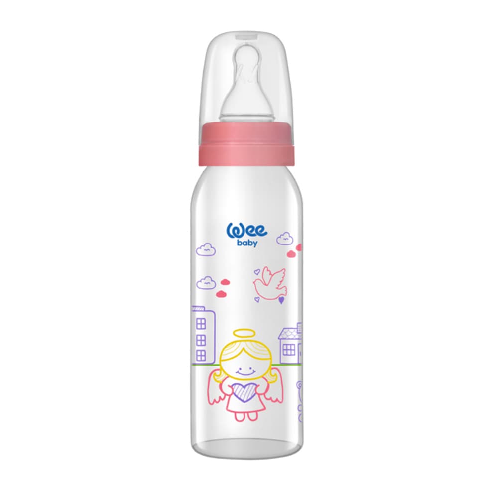 WEE BABY BIBERON EN VERRE CLASSIQUE 250 ml