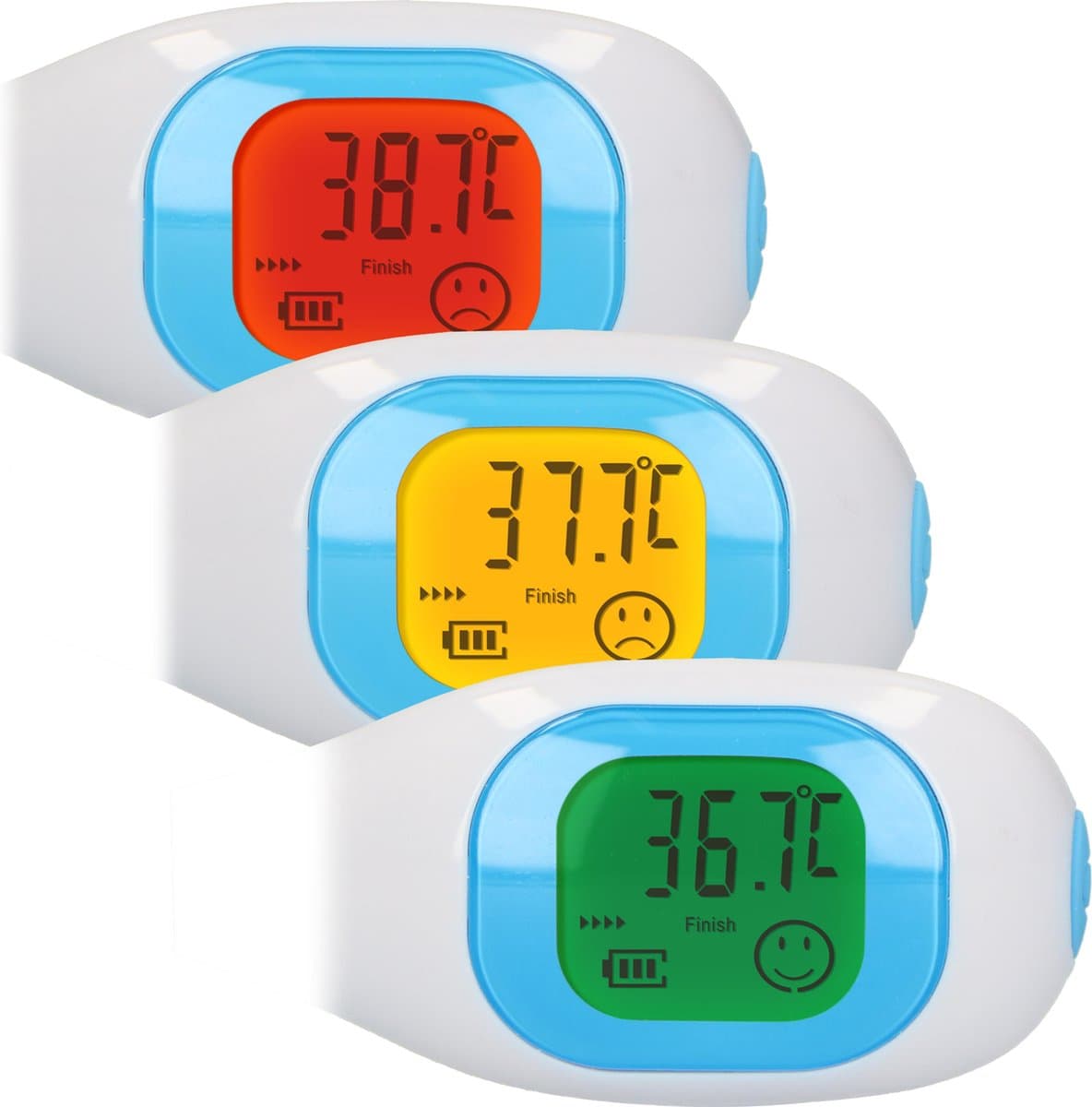 Thermomètre à grand écran éclairé Fysic FT09