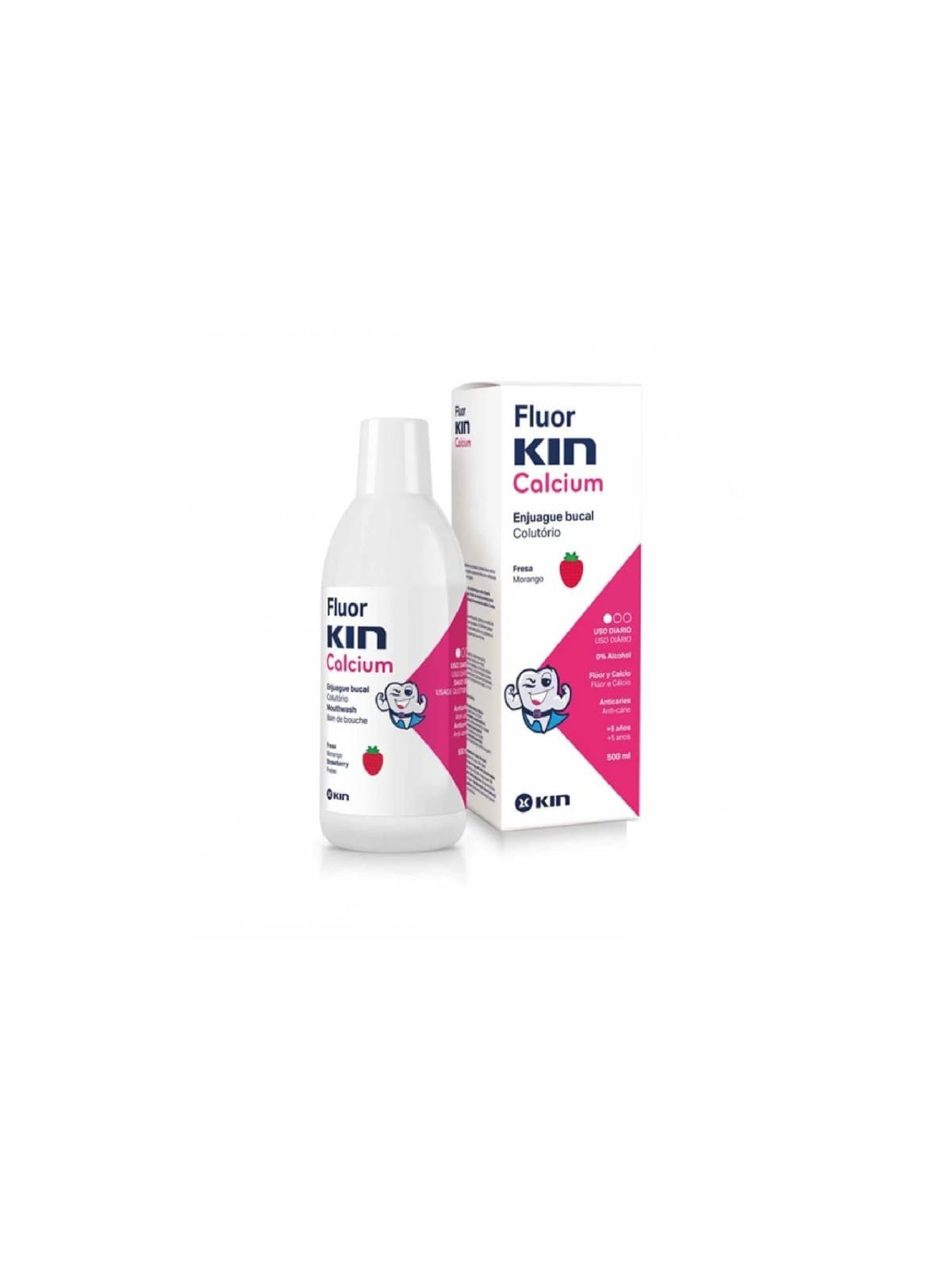 KIN FLUORKIN CALCUIM BAIN DE BOUCHE