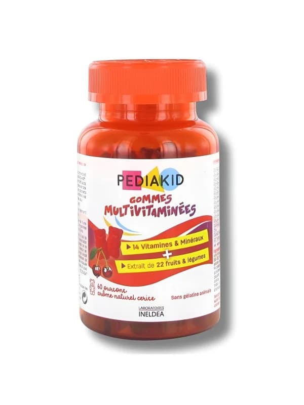 PEDIAKID GOMMES MULTIVITAMINEES