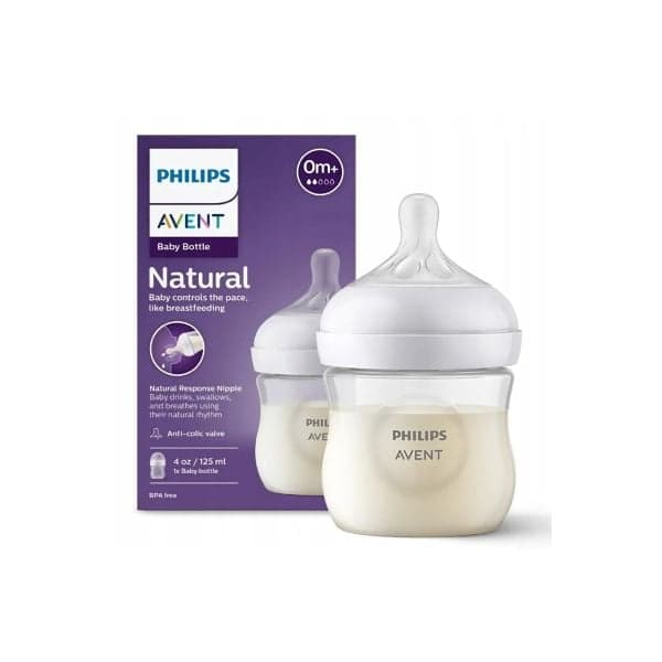 AVENT BIBERON NATURAL 125ML