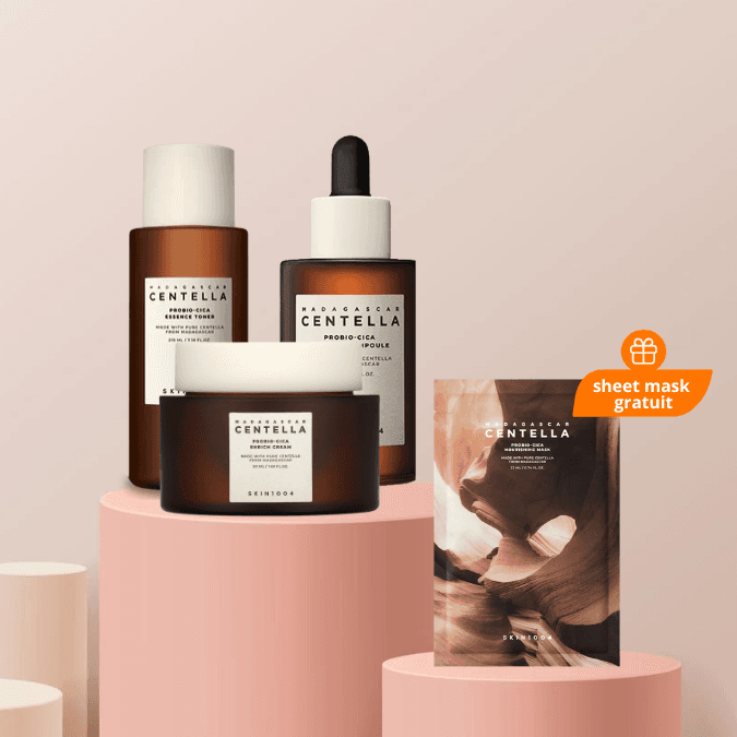PACK EID CENTELLA PROBIO-CICA TONER+ INTENSIVE AMPOULE + ENRICH CREAM +MASQUE OFFERT