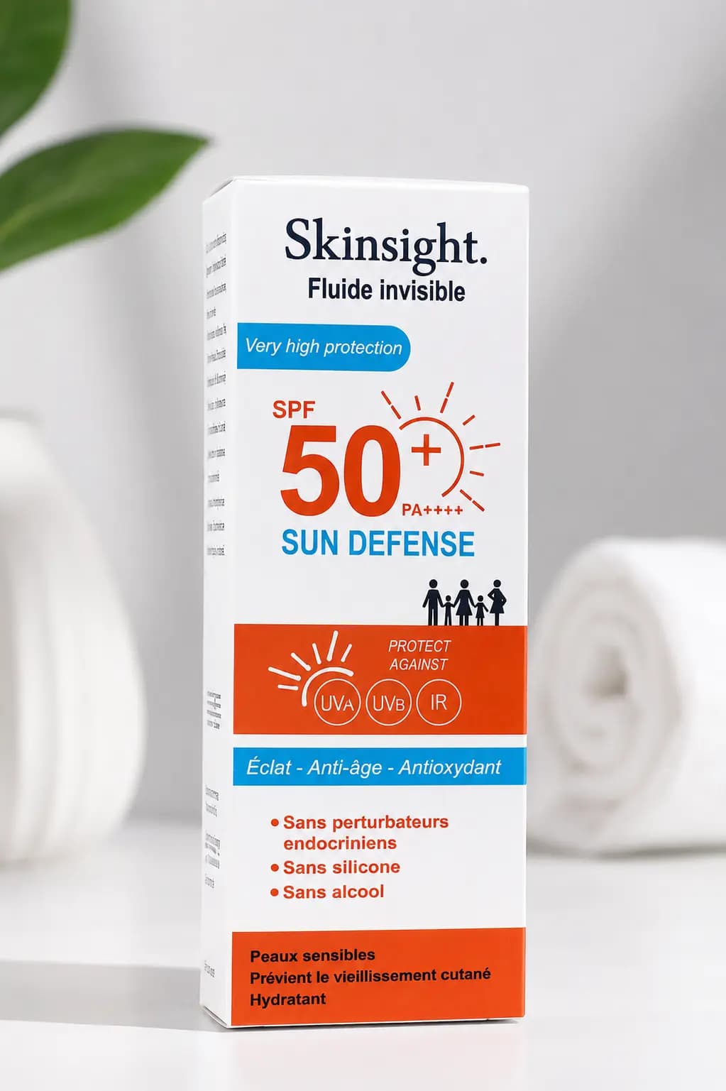 SKINSIGHT FLUIDE INVISIBLE SPF50+