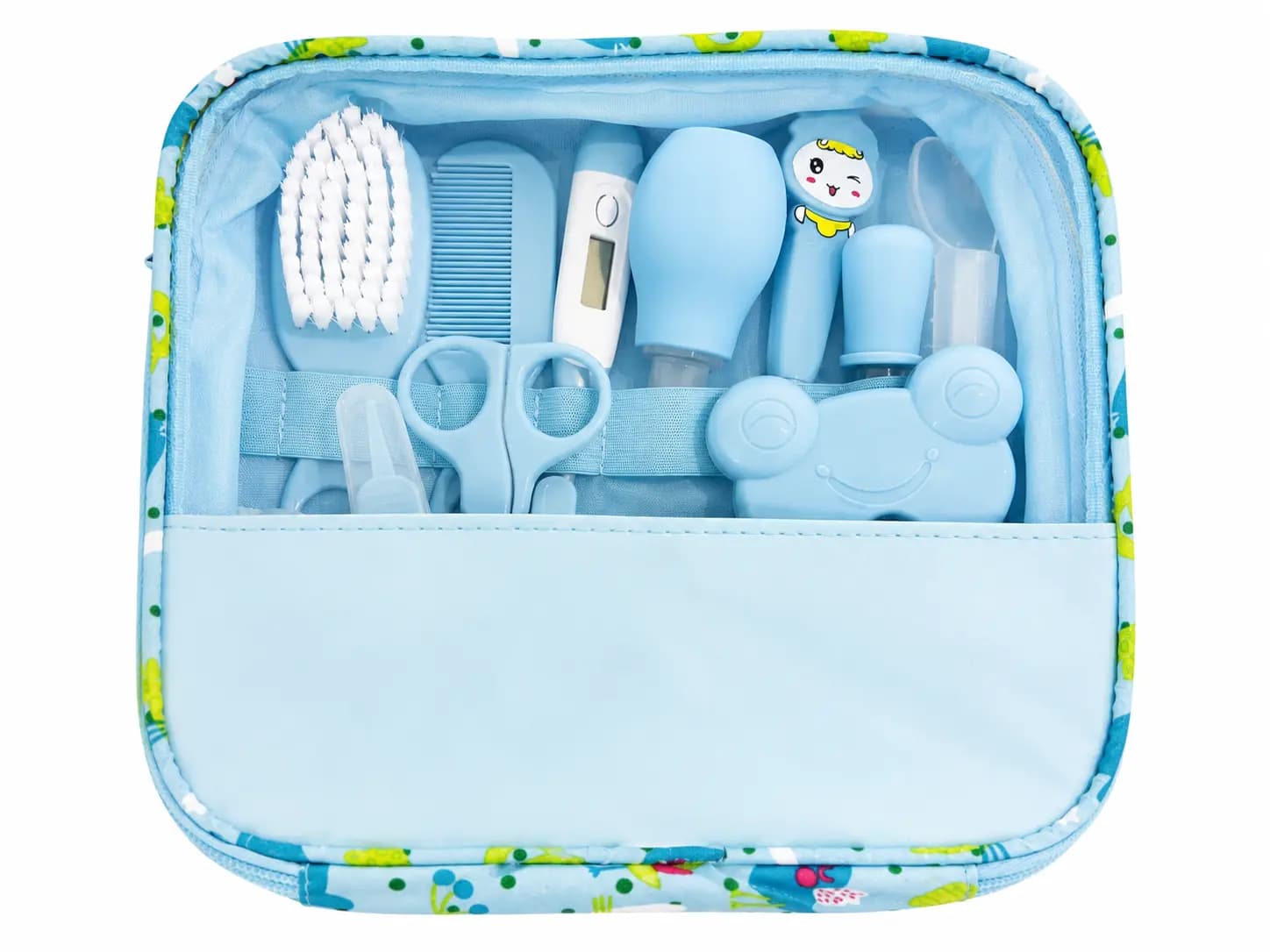 TROUSSE DE SOIN BÉBÉ 10 EN 1 BLEU