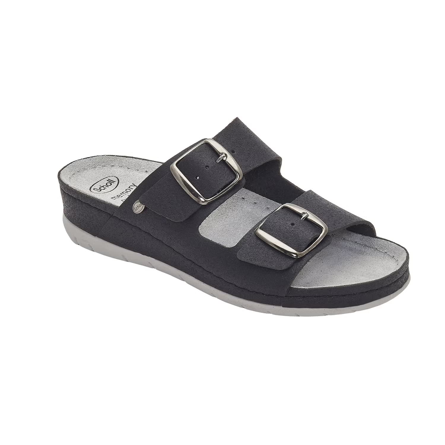 SCHOLL ABERDEEN WEDGE MAN GREY