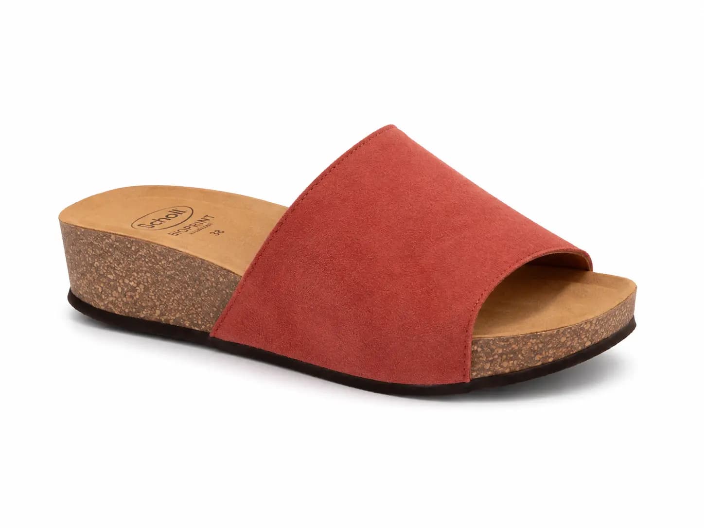 SCHOLL VEGAS MULE BRICK RED