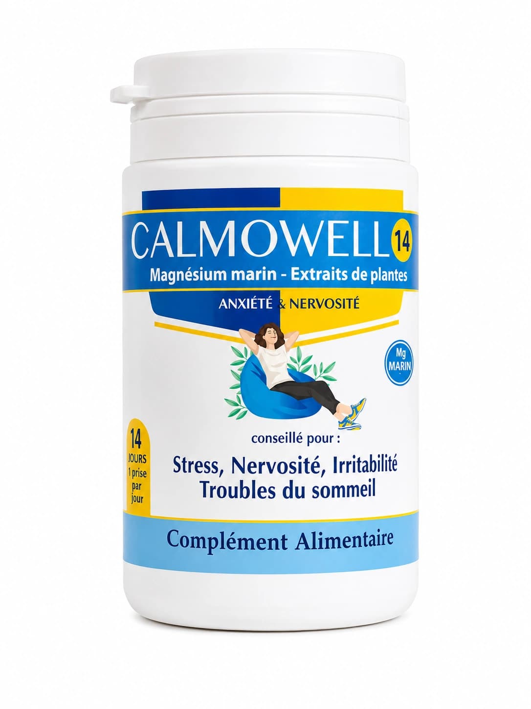 CALMOWELL MAGNÉSIUM 30 GÉLULES