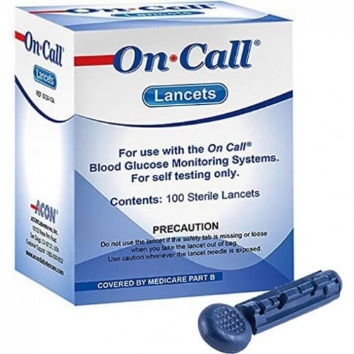 ON CALL LANCETS B/100
