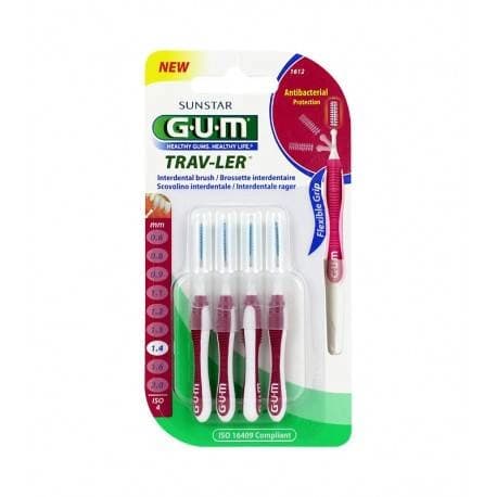 GUM BROSSETTE 1612 ROUGE-BOR 1.4