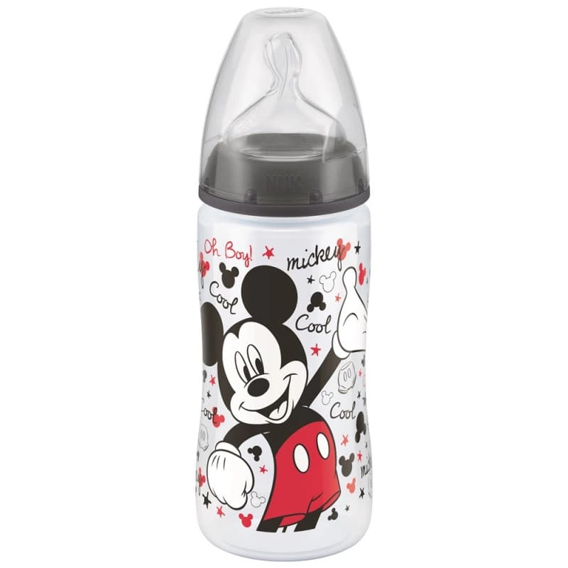 NUK BIB 300 ML MICKEY ou MINNIE