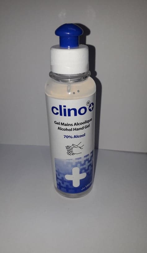 CLINO+ GEL MAINS HYDROALCOOLIQUE 150 ML