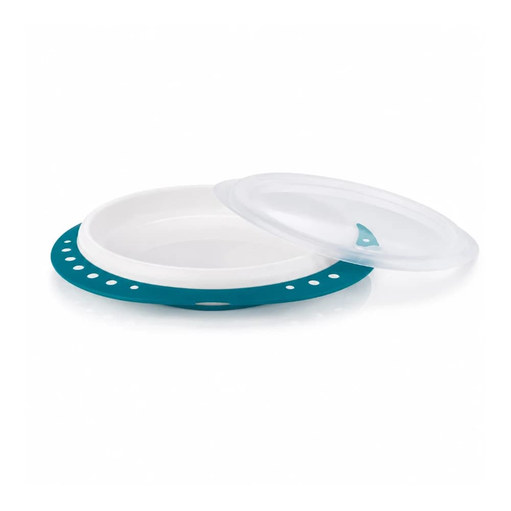 NUK Assiette Bébé avec Couvercle