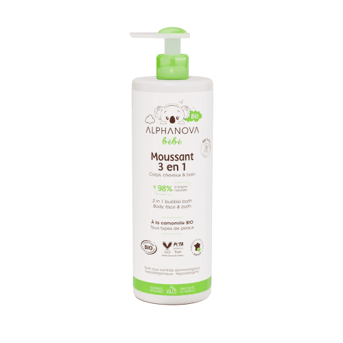 ALPHANOVA MOUSSANT 3EN1 BIO 400ML