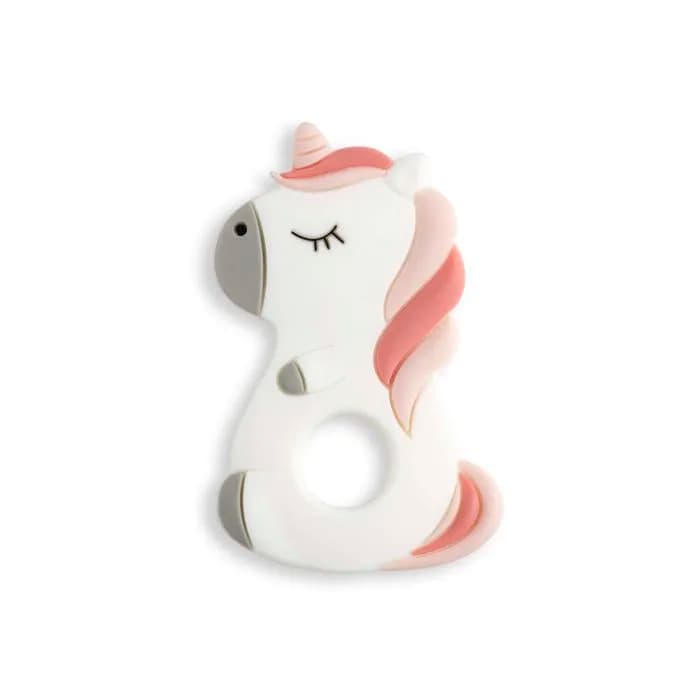 BAMBINI ANNEAU DE DENTITION UNICORNE 4+ MOIS