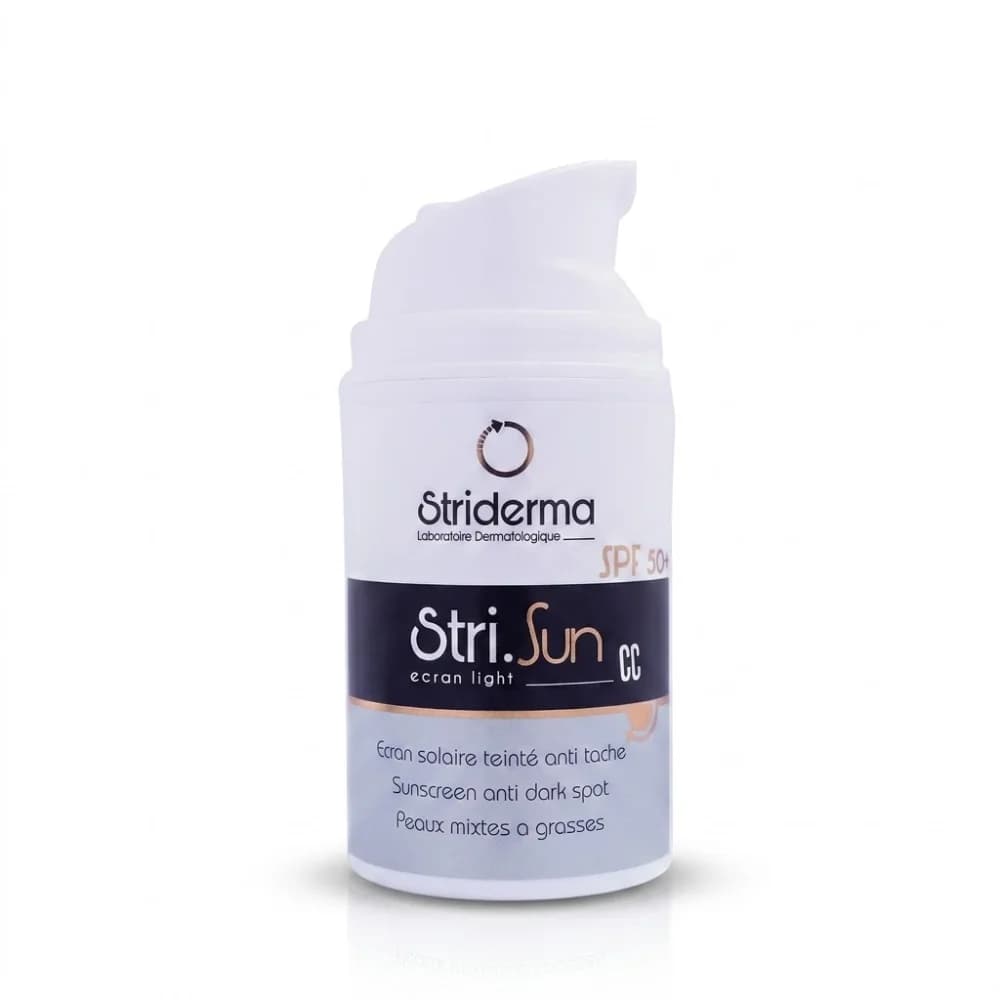 STRIDERMA STRI SUN CC Écran solaire teinté SPF 50+ Anti-tâche 50 ML