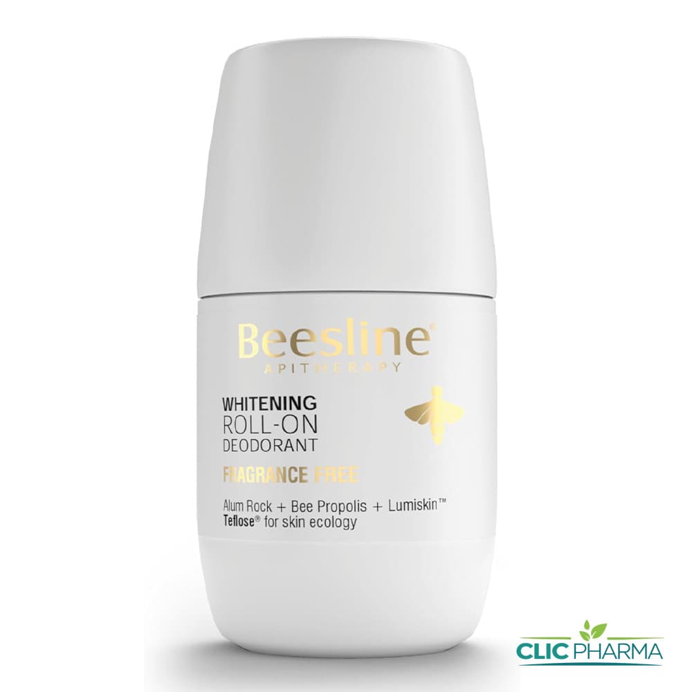 BEESLINE DEODORANT ECLAIRCISSANT SANS PARFUM 48H ROLL-ON 50ML