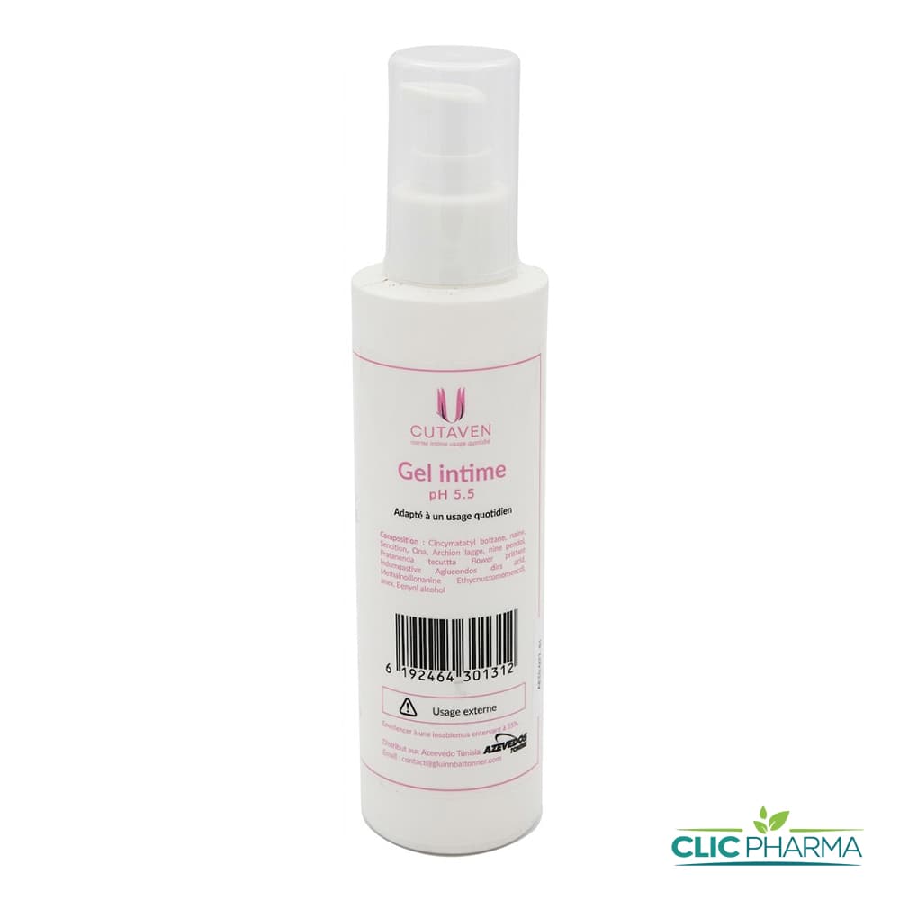 CUTAVEN GEL INTIME ULTRA DOUX PH 5.5 150ML