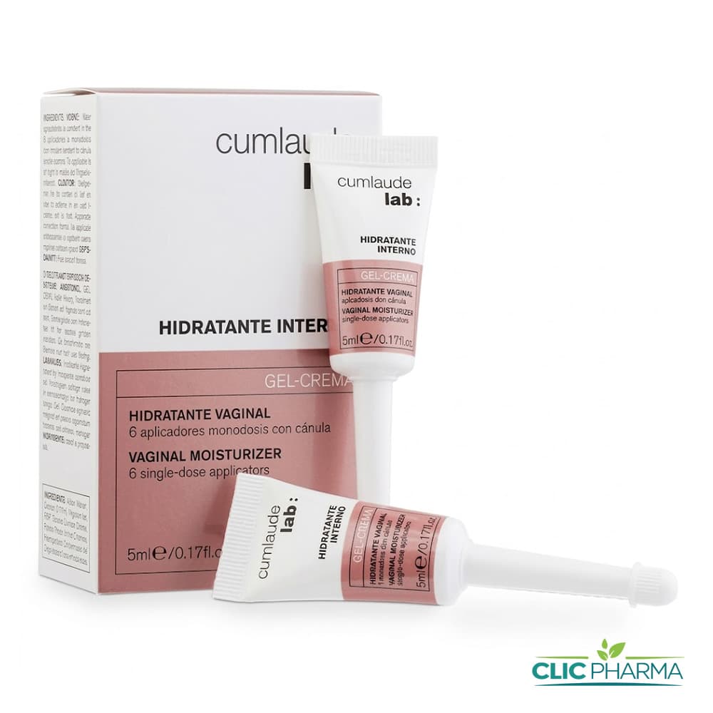 CUMLAUDE GEL CREME HYDRATANTE VAGINAL INTERNE (BOITE DE 6 DOSES X 5ml)
