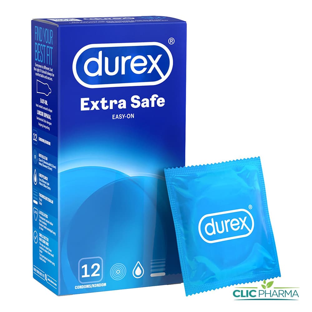 DUREX EXTRA SAFE (BOITE DE 12)