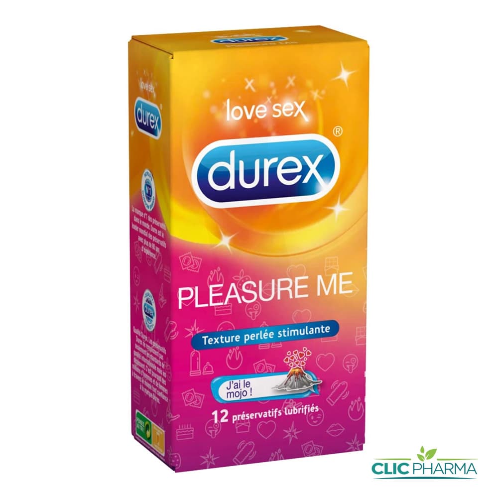 DUREX PLEASURE ME (BOITE DE 12)