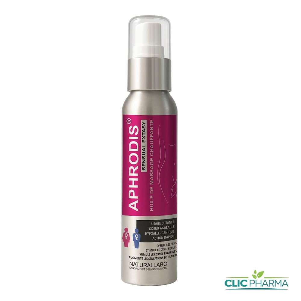 APHRODIS HUILE DE MASSAGE CHAUFFANTE 100ML