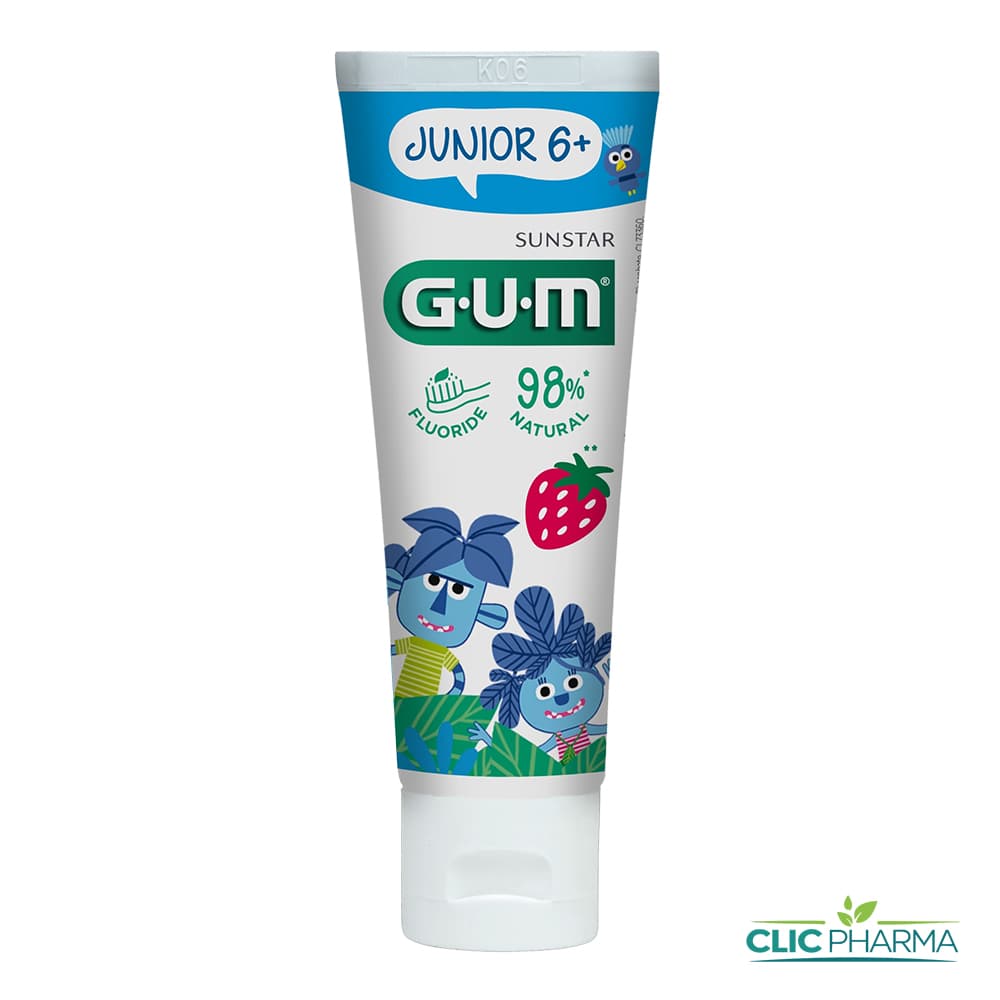 GUM DENTIFRICE JUNIOR 50ML 6-12ANS