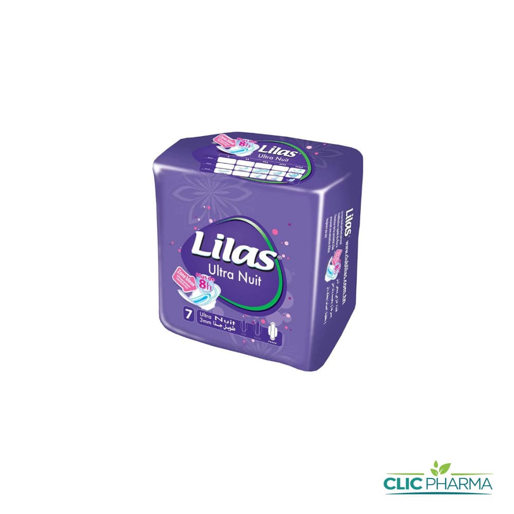 LILAS ULTRA NUIT 3MM (7 SERVIETTES)