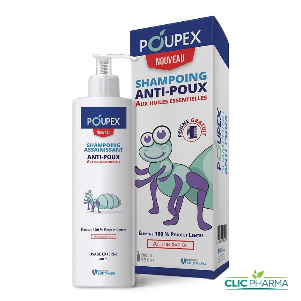 POUPEX SHAMPOOING ANTI-POUX 200ML