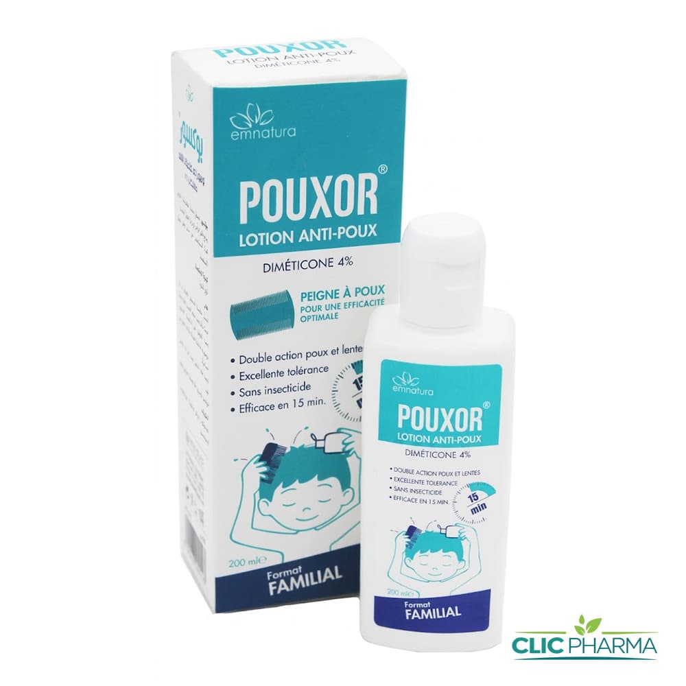 POUXOR LOTION ANTI-POUX FAMILIALE 200ML