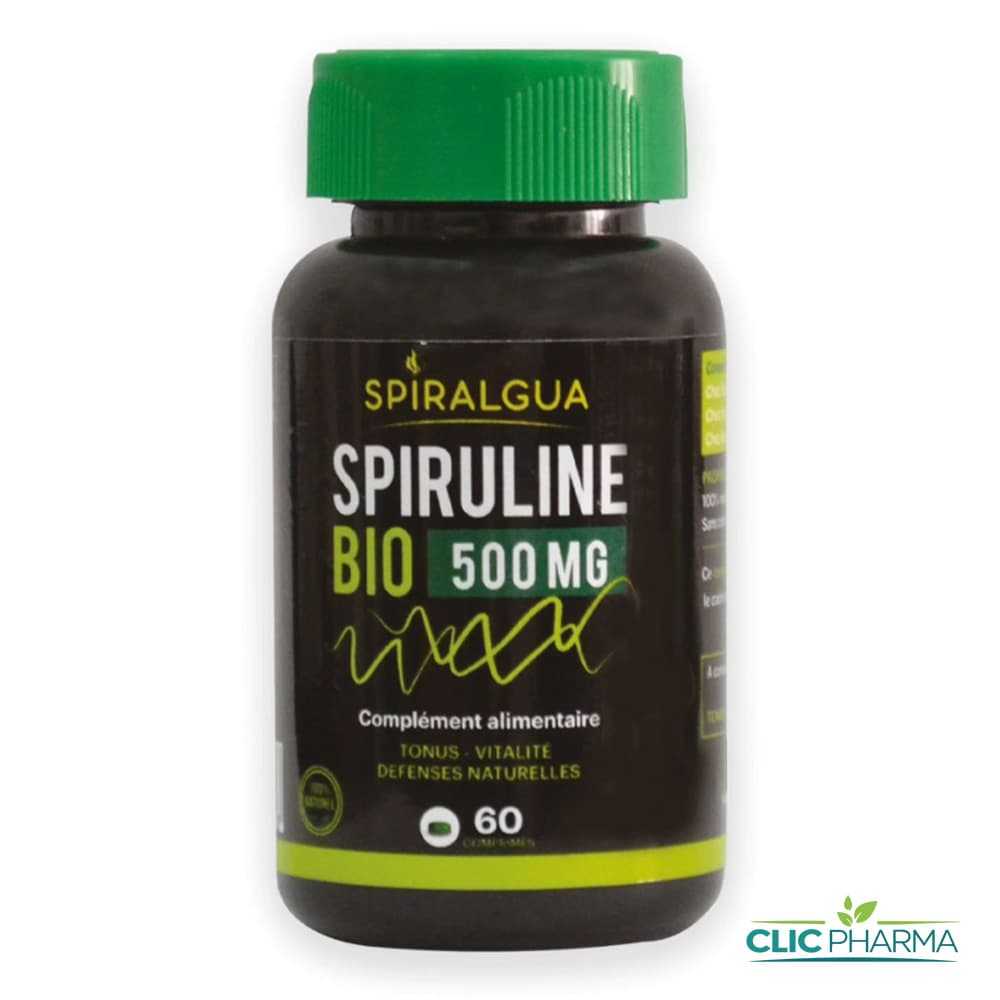 SPIRALGUA SPIRULINE 500mg (60 COMPRIMES)