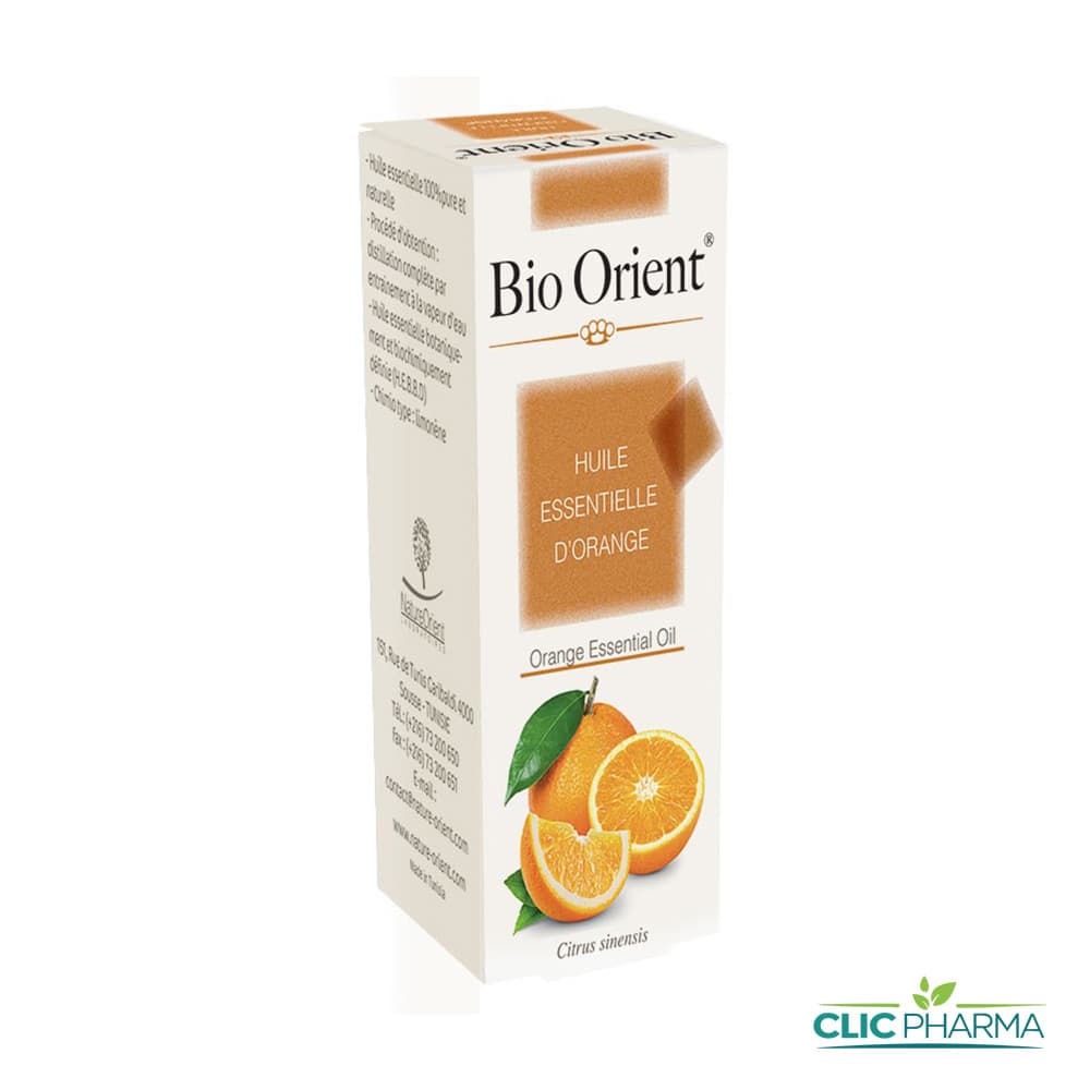 BIO ORIENT HUILE ESENTIELLE D’ORANGE 10ML