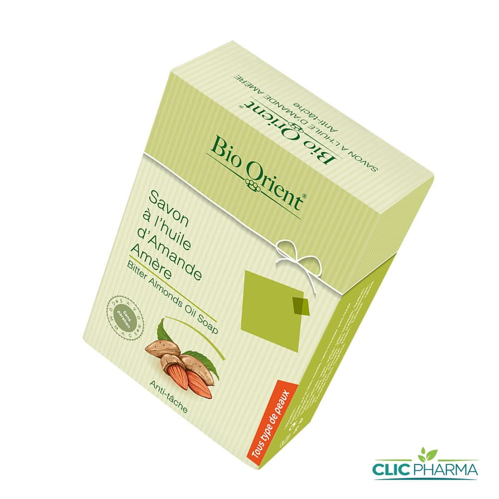 BIO ORIENT SAVON A L’HUILE D’AMANDE AMERE 90g