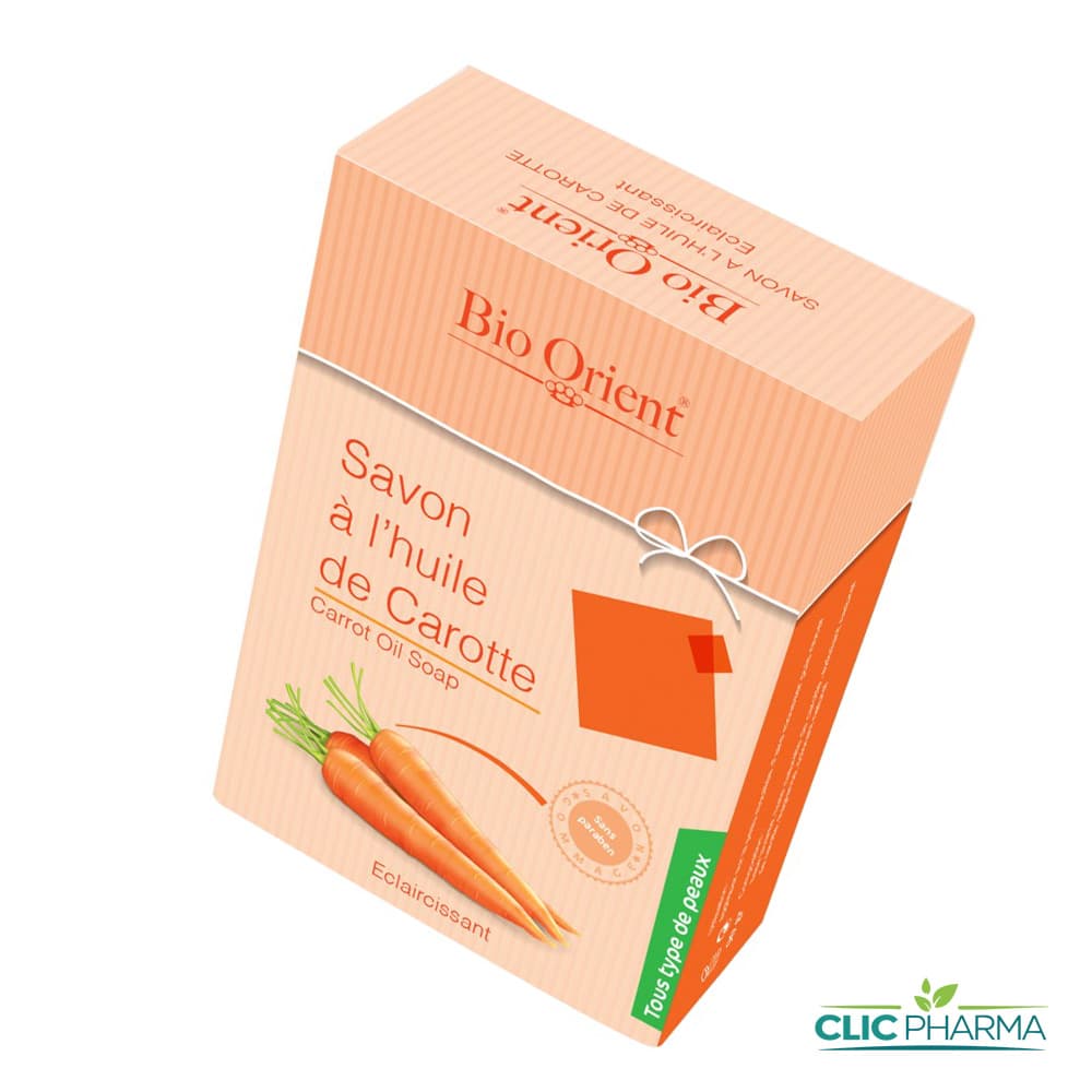 BIO ORIENT SAVON A L’HUILE DE CAROTTE 90g