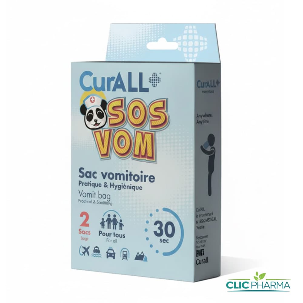 CURALL SOS VOM SAC VOMITOIRE (2 UNITES)