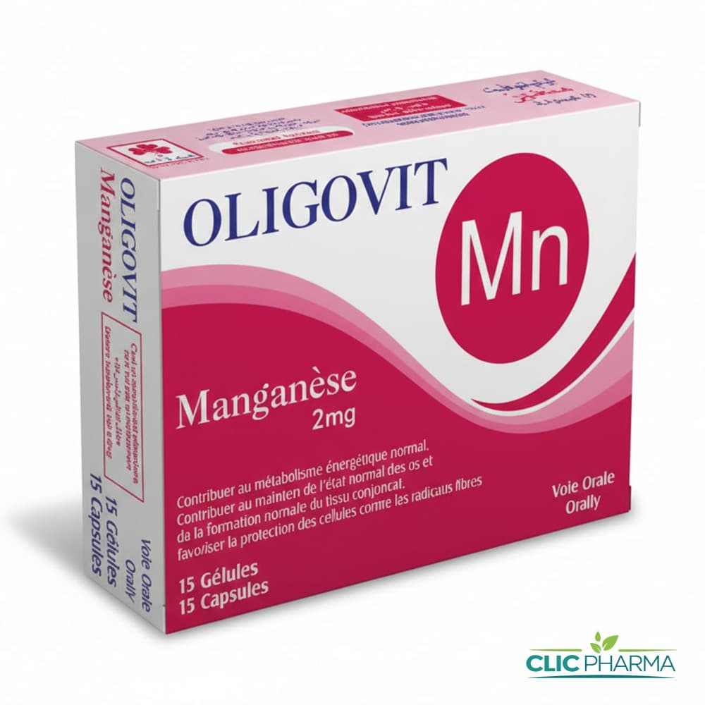 OLIGOVIT MANGANESE (15 GELULES)