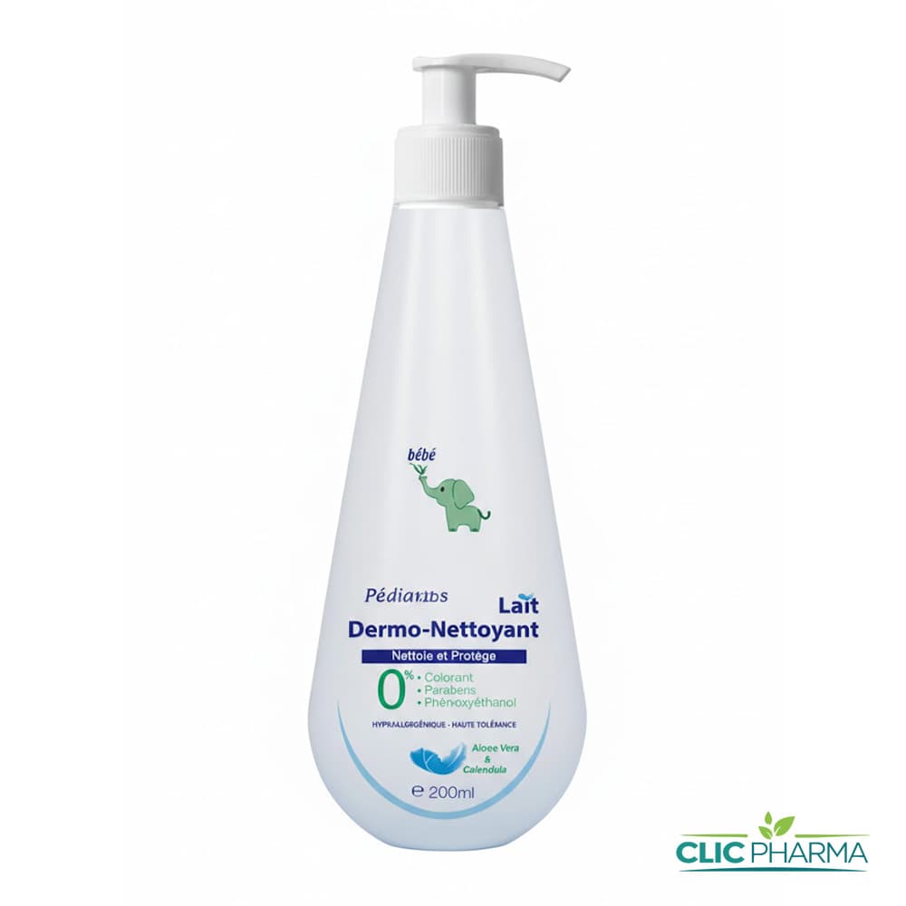 PEDIAKIDS BEBE LAIT DERMO-NETTOYANT 200ML