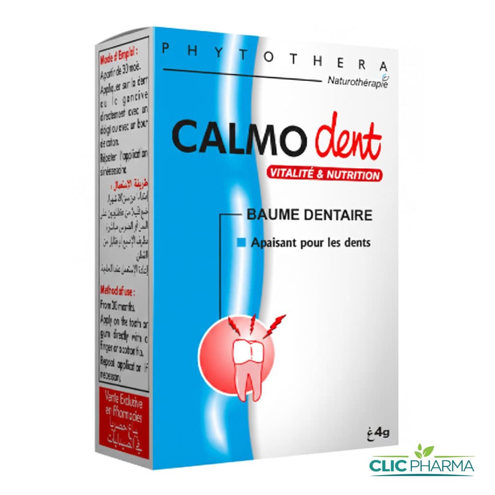 PHYTOTHERA CALMODENT BAUME DENTAIRE 4gr