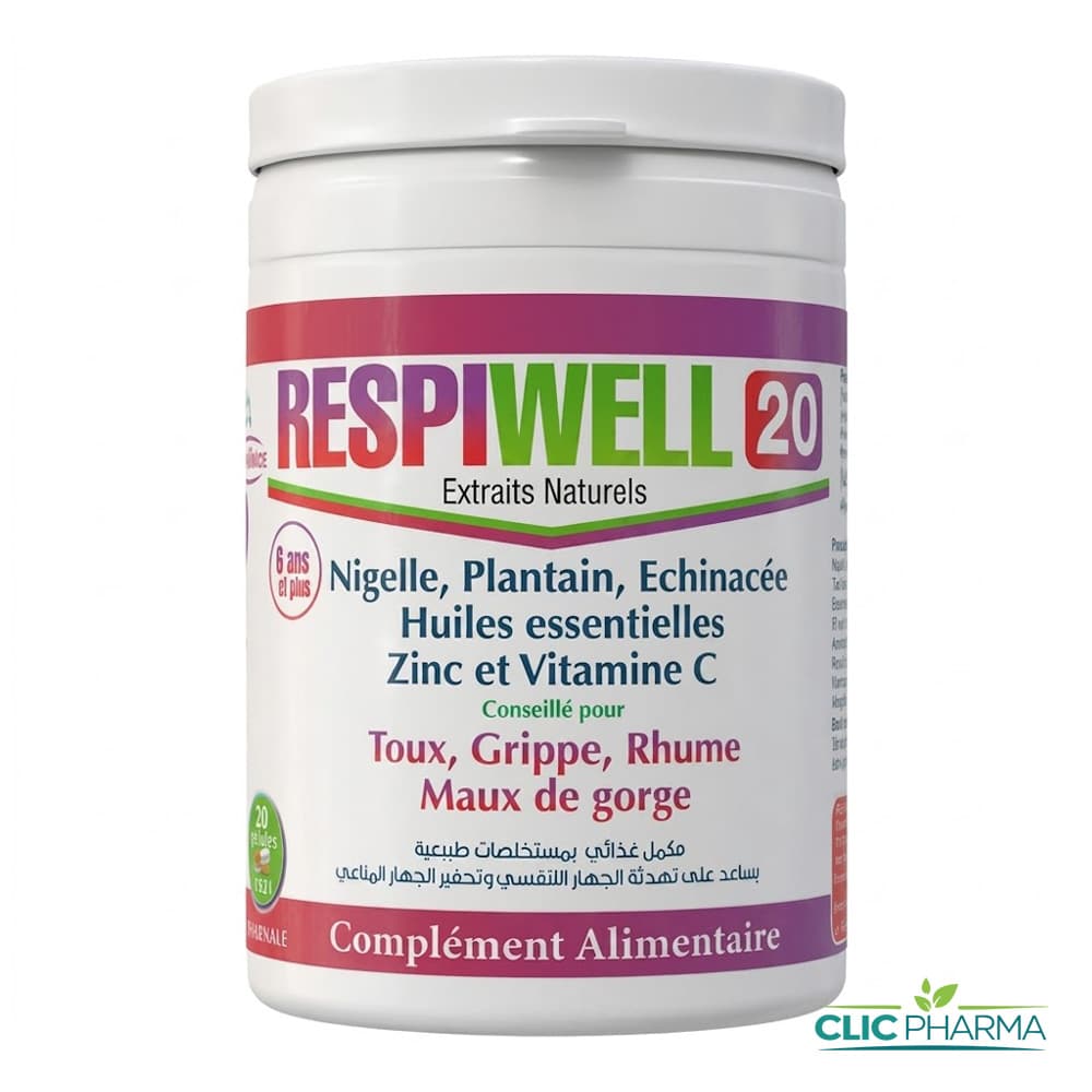 RESPIWELL 20 (20 GELULES)