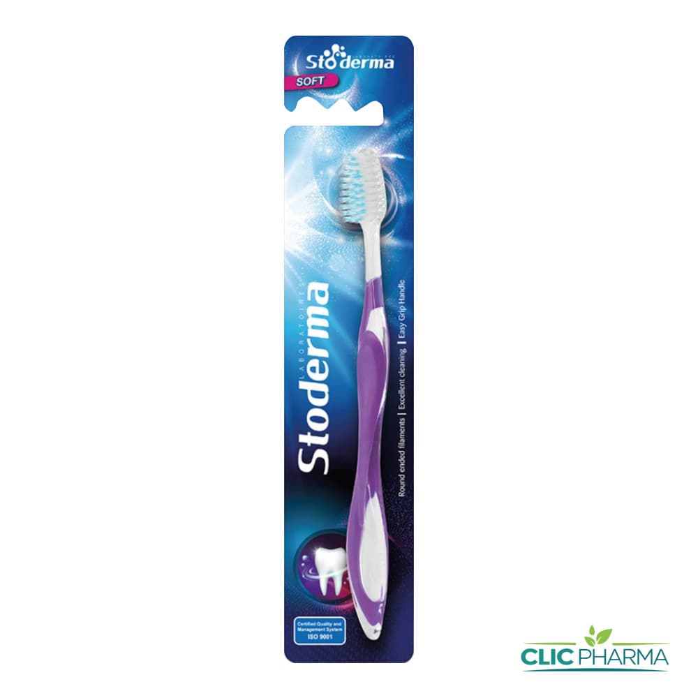 STODERMA BROSSE A DENTS ADULTE SOFT VIOLET