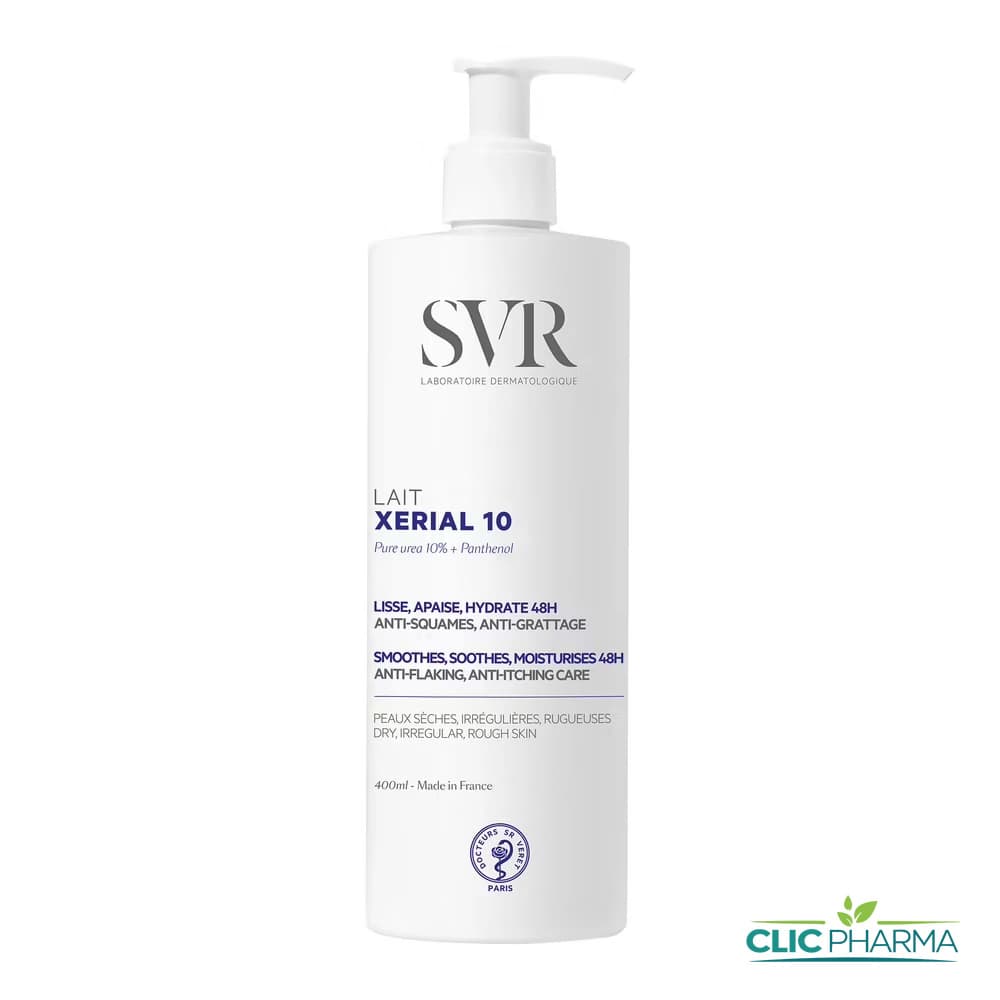 SVR XERIAL 10 LAIT CORPOREL HYDRATANT ANTI-SQUAMES 400ML