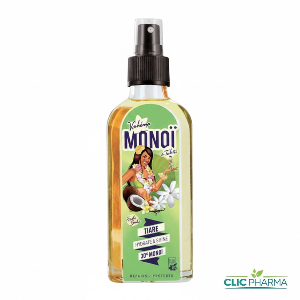 VAHEMA HUILE SECHE AU TIARE SPRAY 100ML