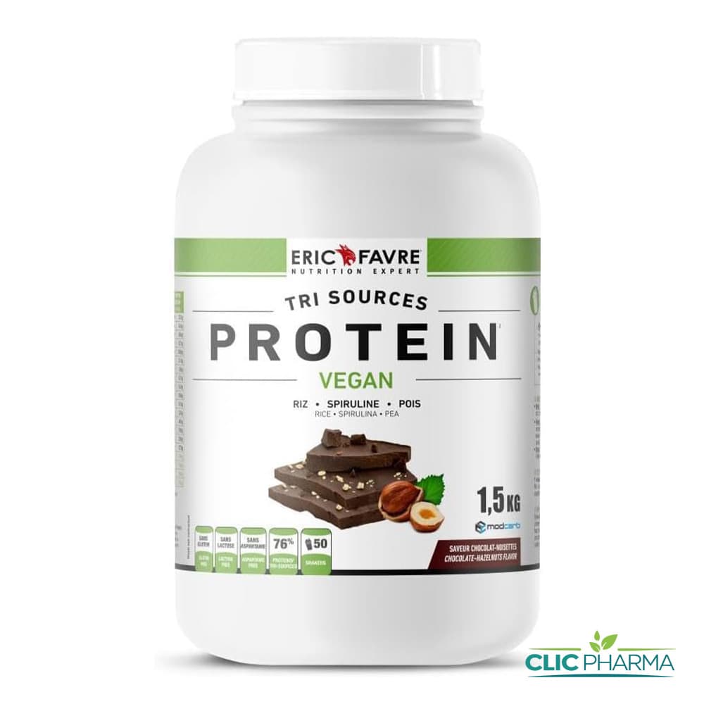 PROTEIN VEGAN SAVEUR CHOCOLAT NOISETTES 1.5Kg