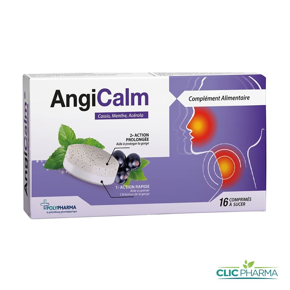 ANGICALM CASSIS (16 PASTILLES)