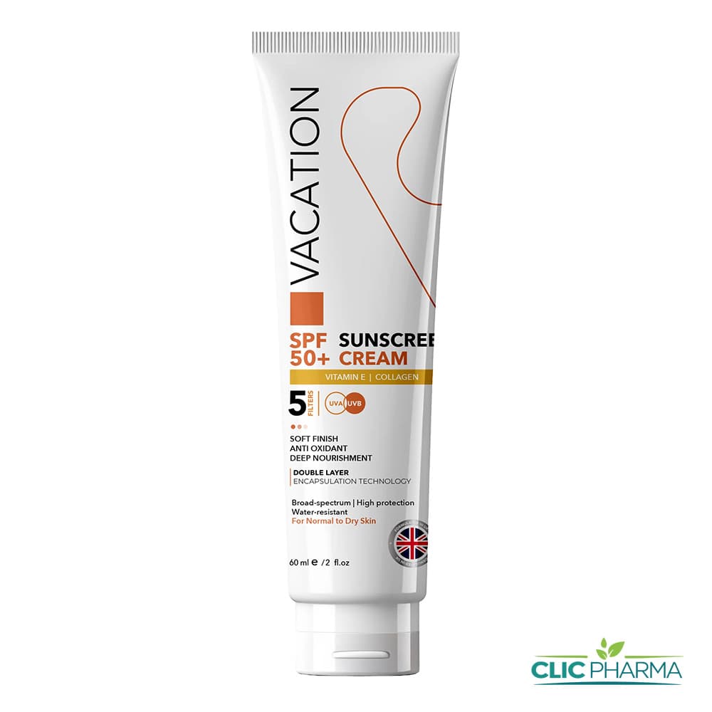 VACATION SUN SCREEN CREME SOLAIRE SPF50+ 60ML