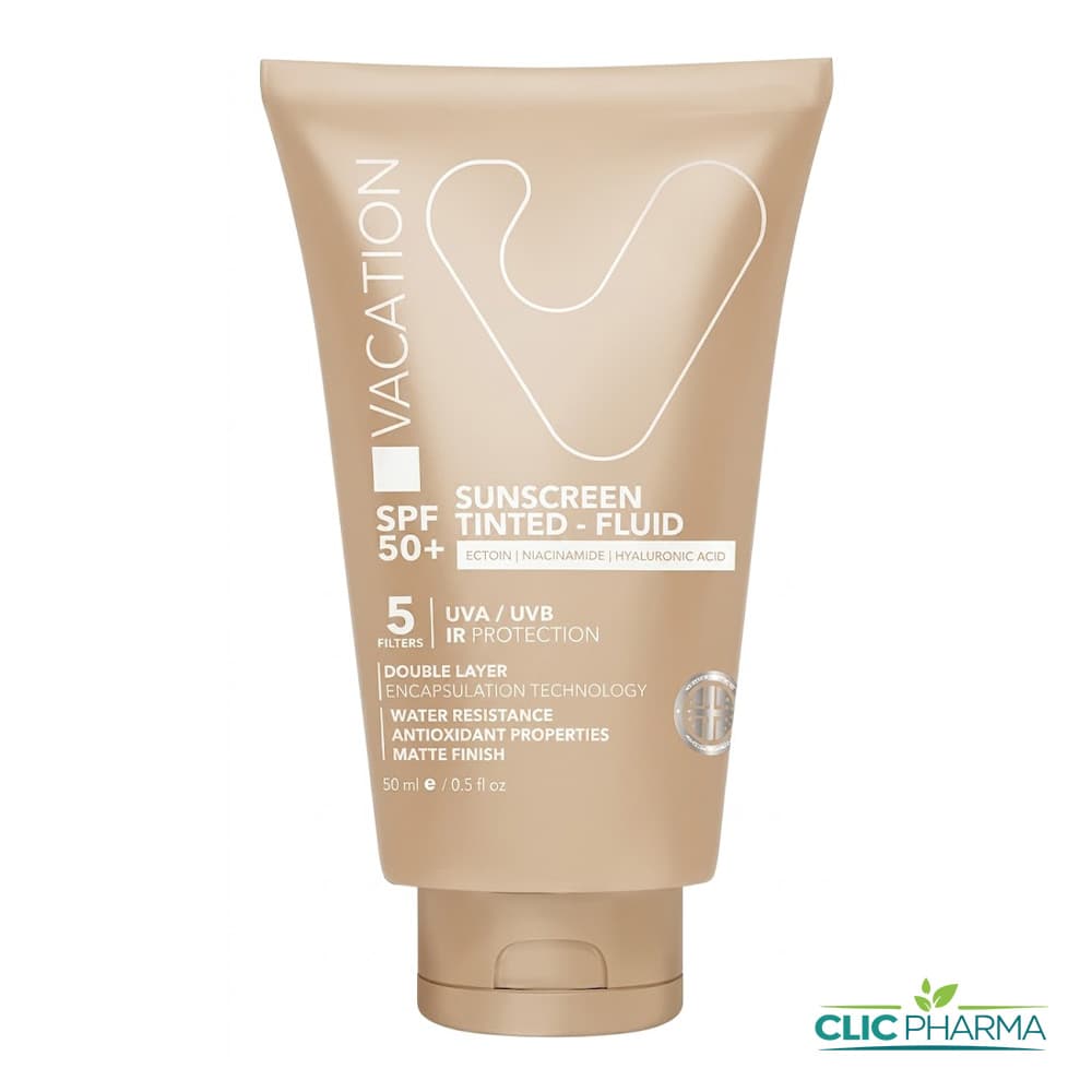 VACATION SUN SCREEN FLUIDE SOLAIRE TINTE SPF50+ 50ML