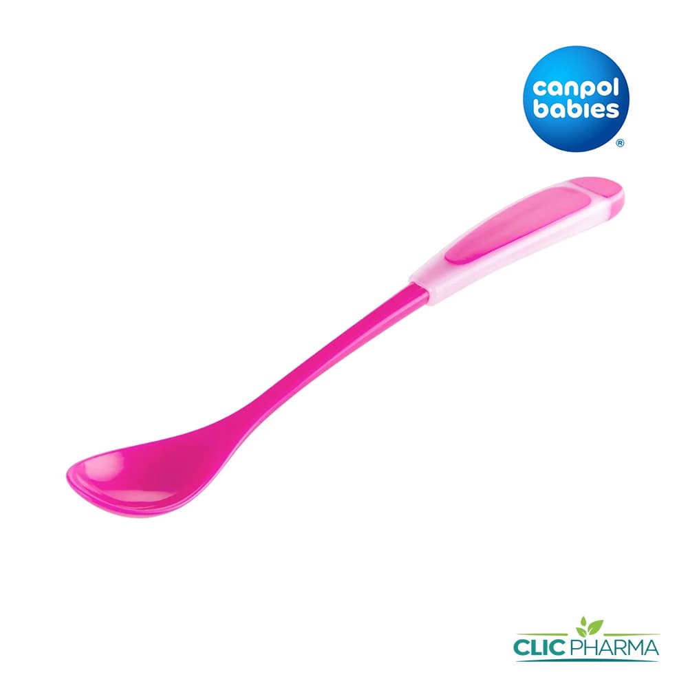 CANPOL BABIES CUILLERE BEBE 4M+ ROSE (REF: 56/582)