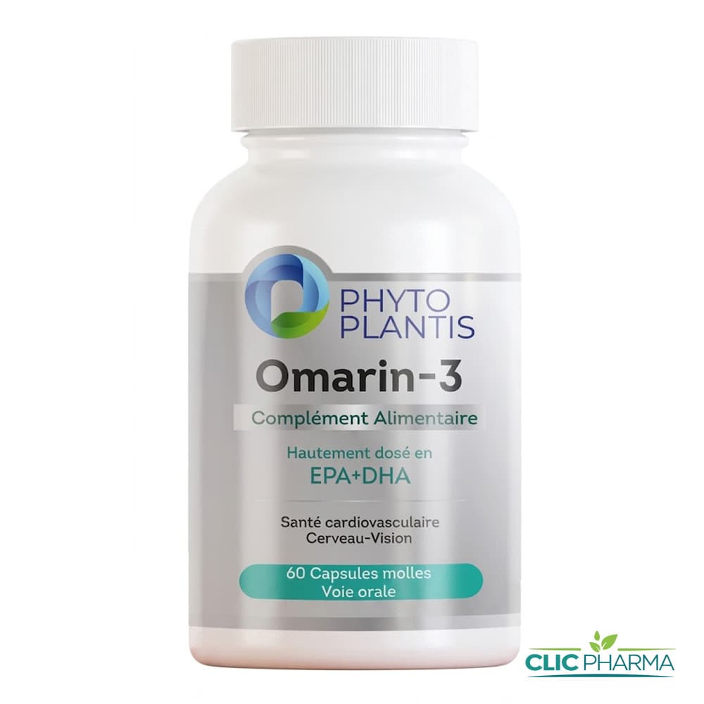 PHYTO PLANTIS OMARIN-3 (60 GELULES)