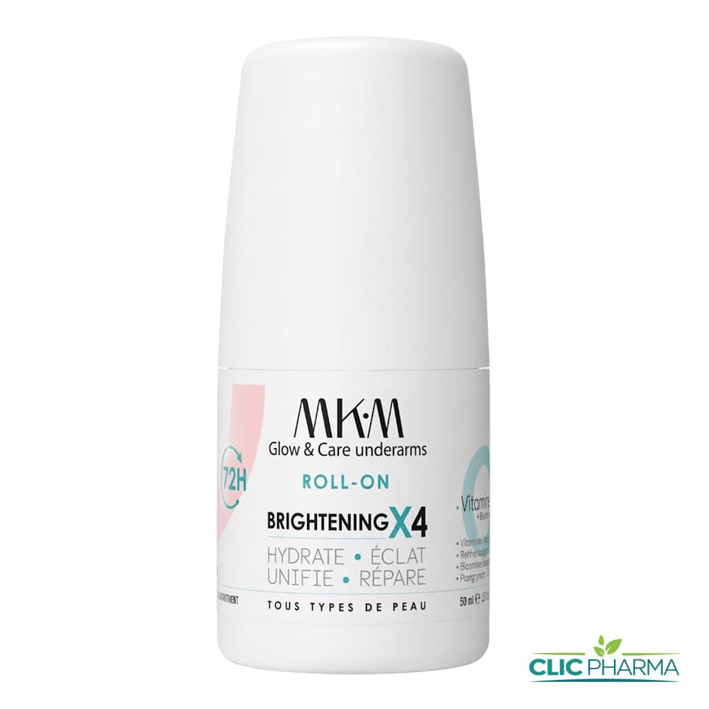 MKM BRIGHTENING X4 72H ROLL-ON 50ML (DEODORANT ECLAIRCISSANT)